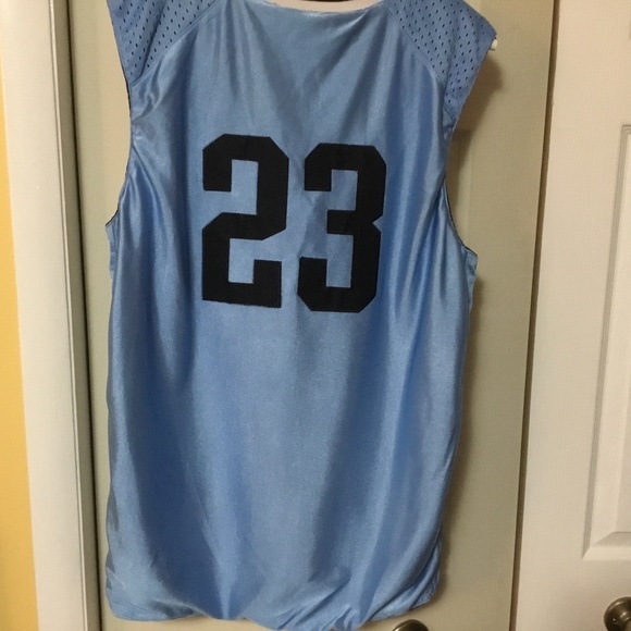 ALL CITY #23 *Reversible* JERSEY (Light and Dark BLUE) by Steve & Barry’s - Picture 11 of 14